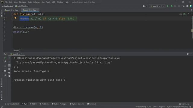 Curso de Python #27 - Return em funções смотреть онлайн