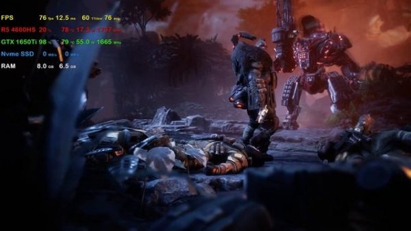 Zephyrus G14 (Ryzen 5 4600HS - GTX 1650Ti) - Titanfall 2