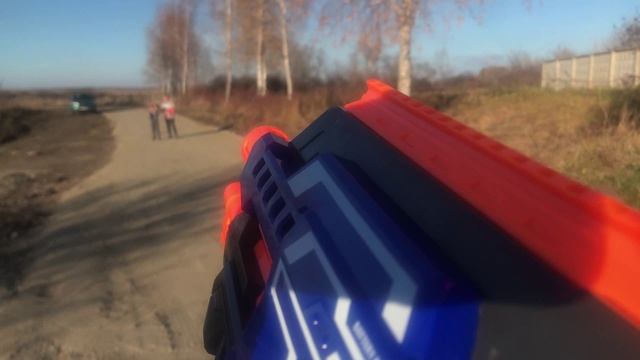 Нёрф перестрелка в реальной жизни. Видео для мальчиков. смотреть онлайн