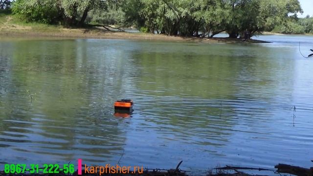 Кораблик для рыбалки KarpFisher Pirat/ бюджетная модель обзор. смотреть онлайн