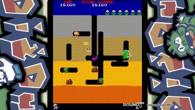 Let's Play (no talk) ARCADE GAME SERIES: DIG DUG [PS4] смотреть онлайн