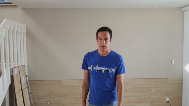 DIY Project - Laminate Flooring for Accent Wall смотреть онлайн