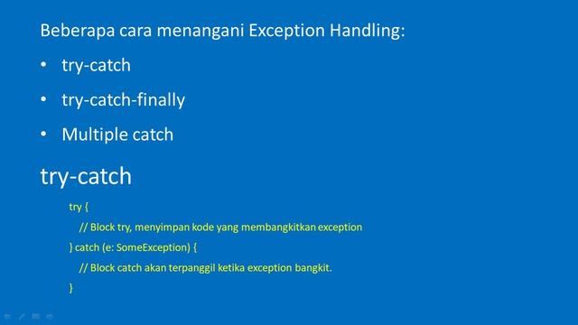 36. Exception Handling - Kotlin Object Oriented Programming смотреть онлайн