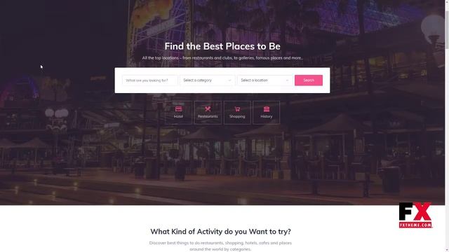 Direo - Directory and Listing WordPress Theme Reuben Harding смотреть онлайн