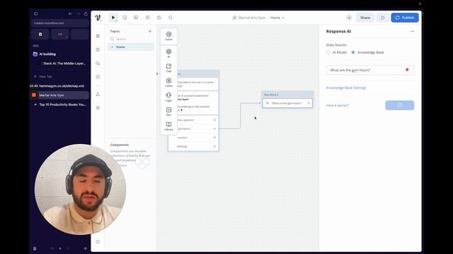Building a $1000 Martial Arts AI Chatbot on Voiceflow смотреть онлайн