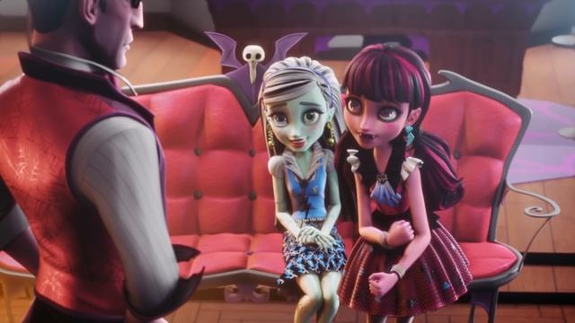 Фрэнки развлекает Дракулу | Welcome To Monster High | Monster High смотреть онлайн