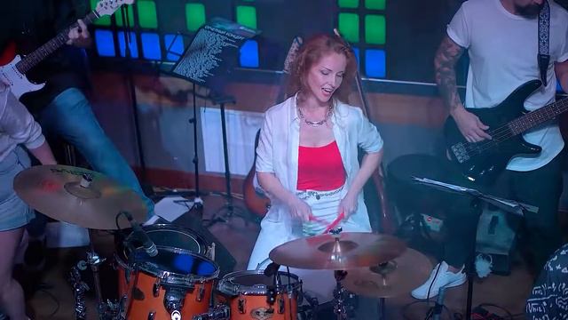 Sam Brown Stop Drum cover by Marina Savchuk смотреть онлайн