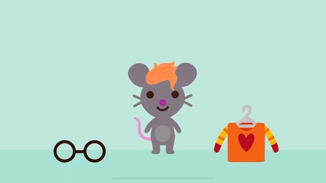 Играю в Sago Mini World Саго Мини Мир Одеваю мышонка бонусная игра смотреть онлайн