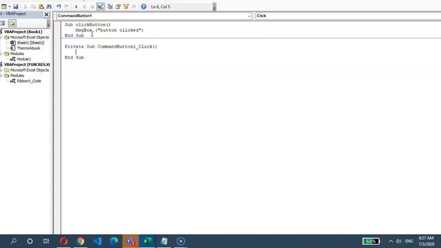 3 Ways to Create Button in Excel [VBA] смотреть онлайн