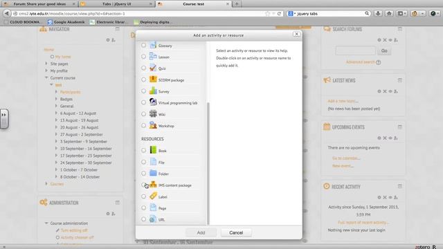 Moodle Jquery Tabs смотреть онлайн