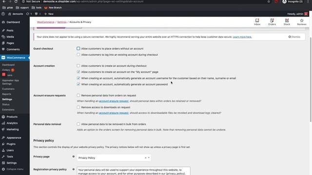 Enable/disable guest checkout on WooCommerce смотреть онлайн