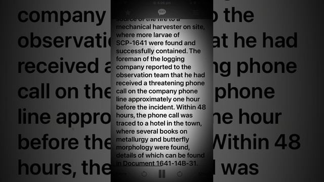 SCP-1641 - Mechanitis pyrotechnica смотреть онлайн