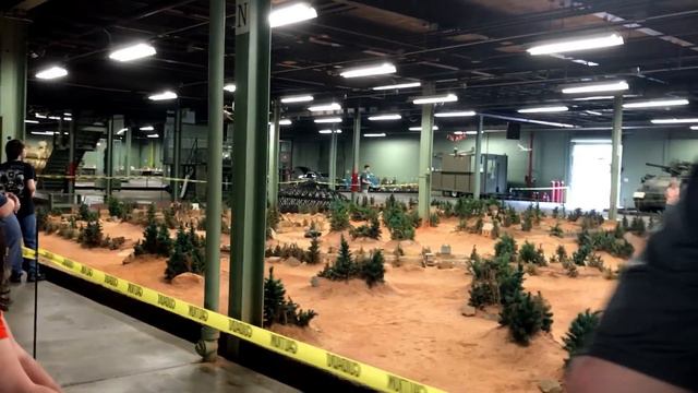 Remote Control Tank Battle Starts