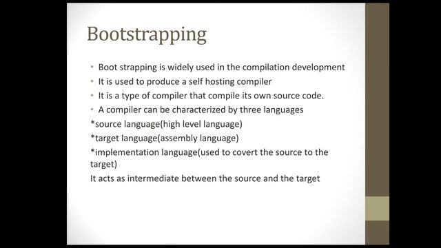 Incremental compiler & Bootstrapping смотреть онлайн