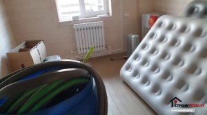 #Отопление дачи твердотопливным (#дровяным ) котлом #Zota. Обзор выполненных работ. СтроимТепло.Ру