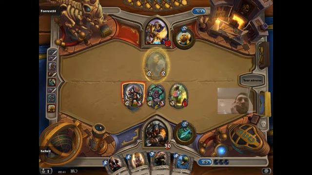 [ REPLAY ] Découverte de HearthStone - 06 - Arène (suite) avec notre deck chasseur... смотреть онлайн