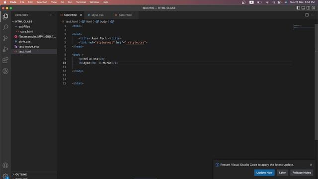 Display-Block and Display-Inline | CSS properties | Mobile application and web development course смотреть онлайн