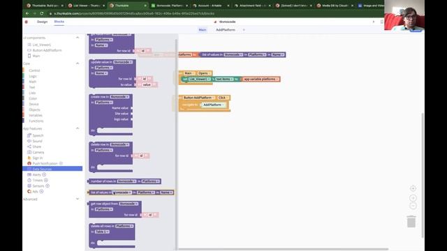 Первый Взгляд: Thunkable - тестируем платформу и создаем первое приложение.