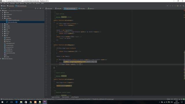 [PHP][Yii2]Создание блога на Yii2 урок 3