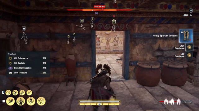 Assassin's Creed Odyssey | Vrisa Fort | Lesbos Of Petrified Islands смотреть онлайн