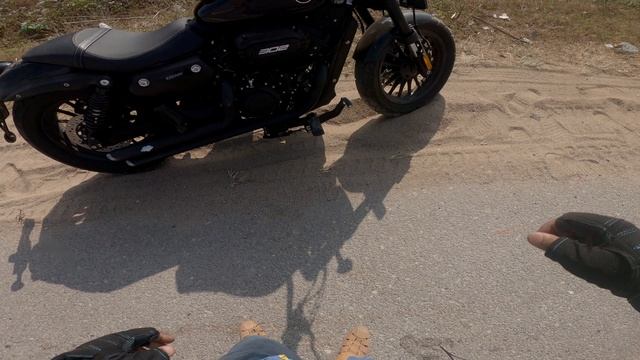 Keeway V302C | Test Ride | Custom Exhaust sound | Black panther | POV | 4K | Vance & Hines смотреть онлайн