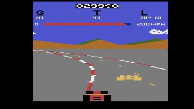 Pole Position Longplay (Atari 2600 Version) смотреть онлайн