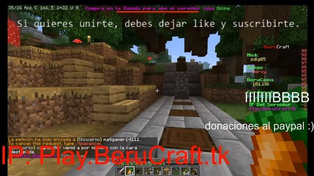DIRECTO/ SERVER NO PREMIUM (1.14.4) survival minecraft смотреть онлайн