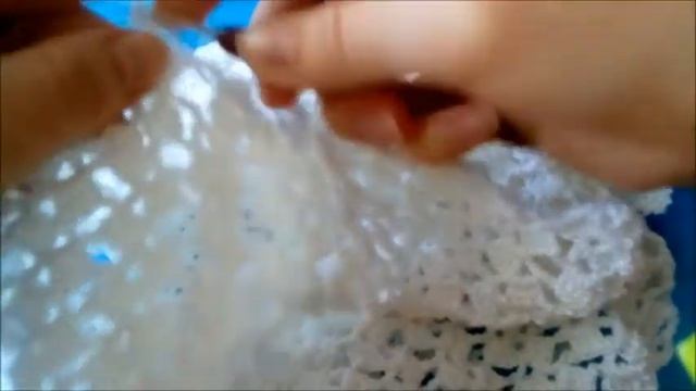 Красивая кайма крючком. Подробный МК по вязанию платья для девочки крючком с фатиновой юбкой.часть смотреть онлайн