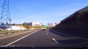 Выезд с МКАД на Ярославское шоссе.