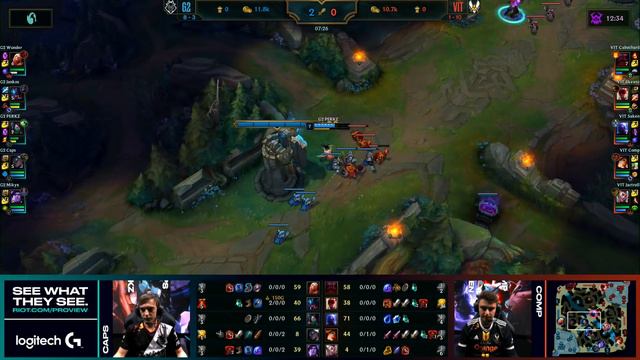 G2 vs. VIT - Week 6 Day 2 | LEC Spring Split | G2 Esports vs. Team Vitality (2020) смотреть онлайн