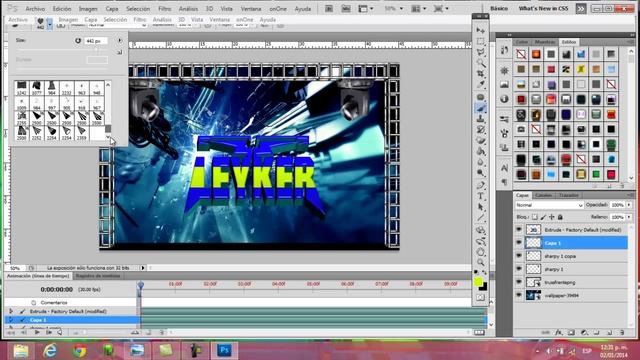 COMO HACER UN WALLPAPER SONIDERO SPEED ART EN PHOTOSHOP 2014 смотреть онлайн