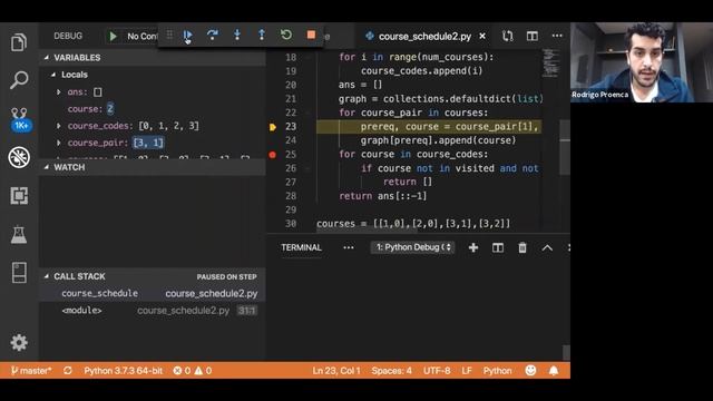 Course Schedule II смотреть онлайн