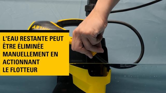 STANLEY - SXUP400PCE - POMPE IMMERGÉE POUR EAUX CLAIRES смотреть онлайн