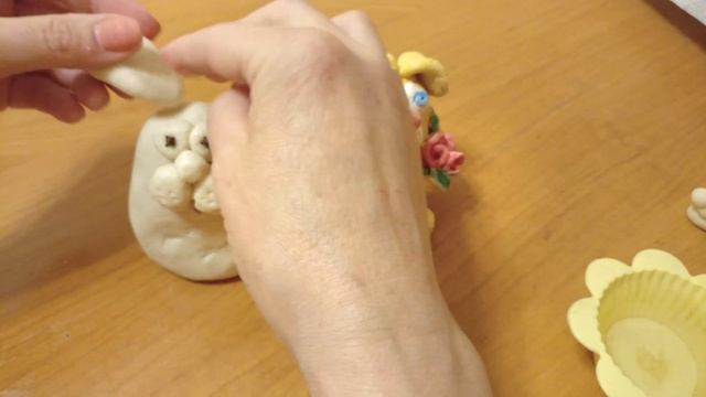 Лепим собачку из соленого теста смотреть онлайн