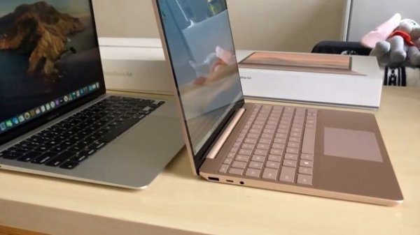Surface Laptop Go vs 2020 Macbook Air