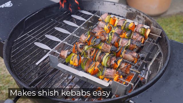 BBQ Dragon's New Domino Skewer Rack смотреть онлайн