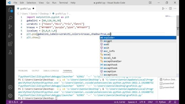 Python 16 - Grafiku veidošana ar matplotlib II смотреть онлайн
