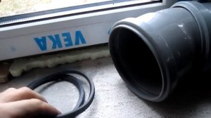 Легкий монтаж пластиковых канализационных труб