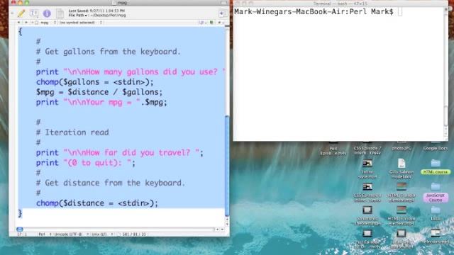 Perl: MPG Calculator смотреть онлайн