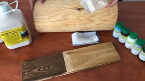 Льняное масло вареное с воском. Финно-угорские секреты. Тест на стойкость воды