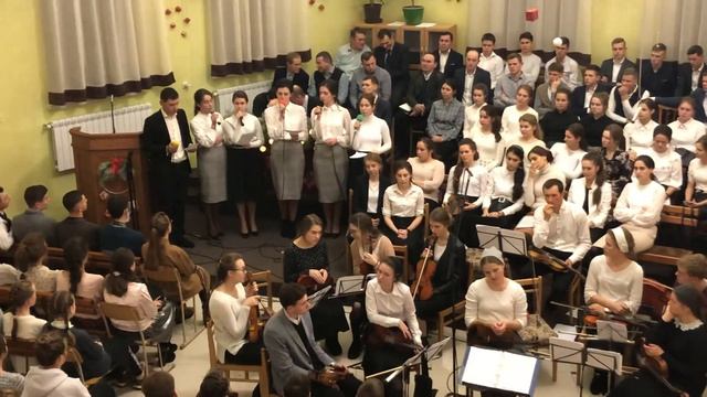 А праздник шествовал в ночи | Рождественская песня смотреть онлайн