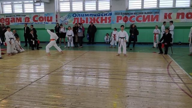 Канев Глеб Ката 12 лет (7кю) смотреть онлайн
