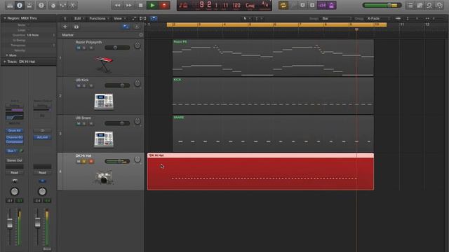 Logic Pro X - Video Tutorial 33 - MIDI Quantization pt. 2 - Region-based Quantization смотреть онлайн