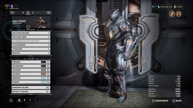 Warframe Fashion Frame: Ash Prime смотреть онлайн