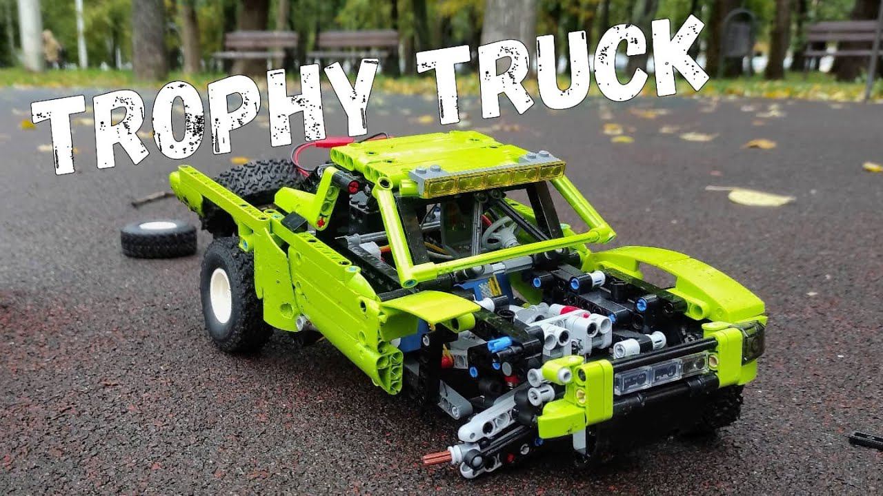 LEGO Technic - Trophy truck MOC 4K смотреть онлайн