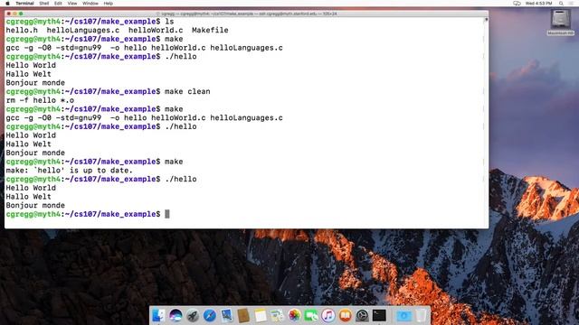 Using Makefiles to make your programs смотреть онлайн