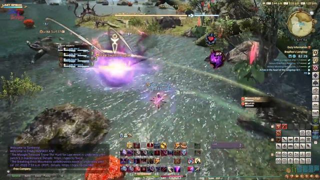 Final Fantasy XIV: A Realm Reborn - Brayflox's Longstop Dungeon Gameplay [No Commentary] смотреть онлайн