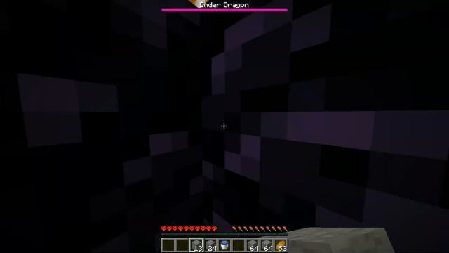 I KIllED ENDER DRAGON BUT WITHOUT ANYTHING IN MINECRAFT HARDCORE смотреть онлайн