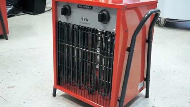 Электрические тепловые пушки Aurora HEAT 5000 и HEAT 9000 смотреть онлайн