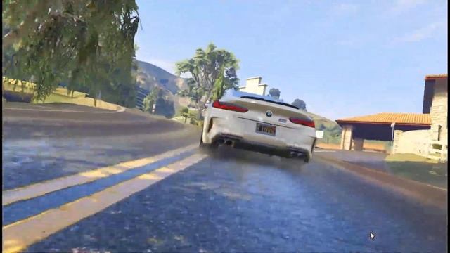 GTA 5 PC REAL LIFE Graphics - BMW M8 2021! GTA V GAMEPLAY! GTA V Mods